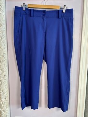 Nike Womens Golf Athletic Pants in Cobalt Blue Size 10